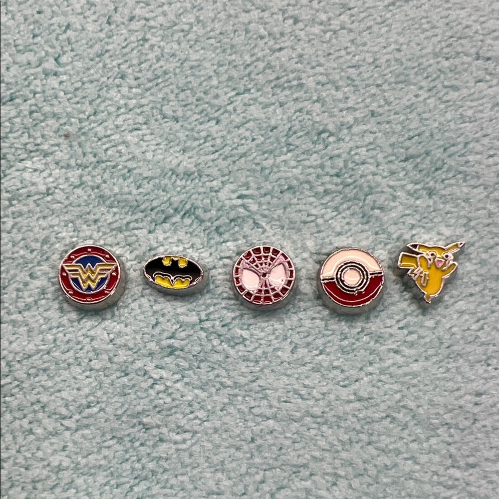 Floating Locket Charms for Necklaces and Bracelets